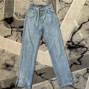 PrettyLittleThing Light Blue Skinny Jeans